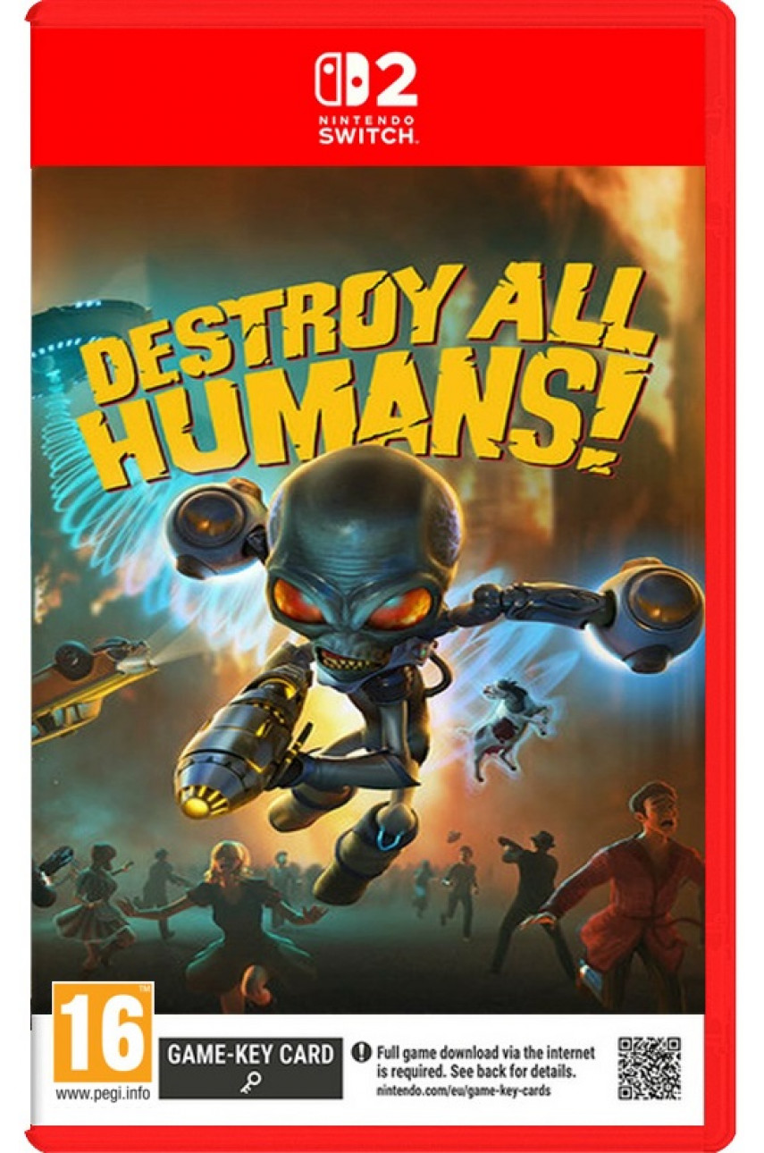 Destroy All Humans! (Switch 2, русские субтитры)