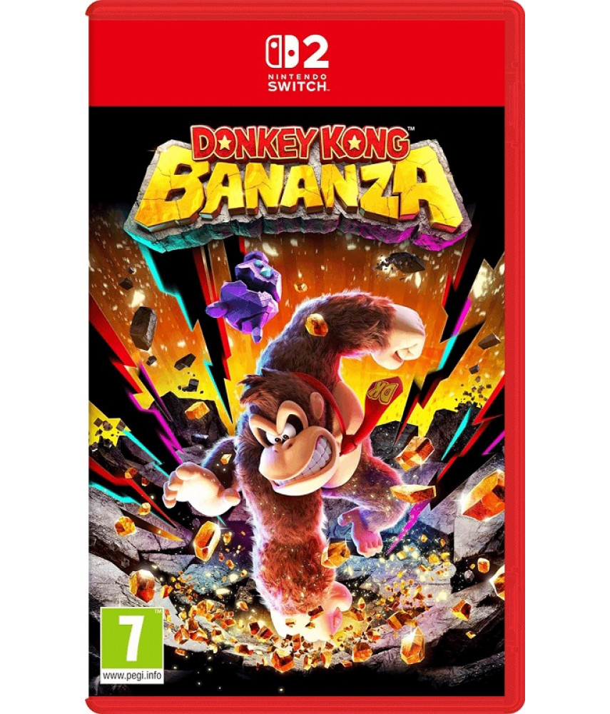 Игра Donkey Kong Bananza (Nintendo Switch 2, русские субтитры)