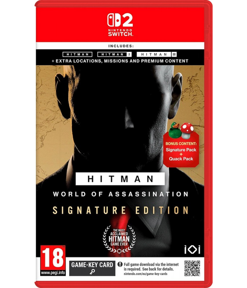 Hitman World of Assassination Signature Edition (Nintendo Switch 2, русские субтитры)