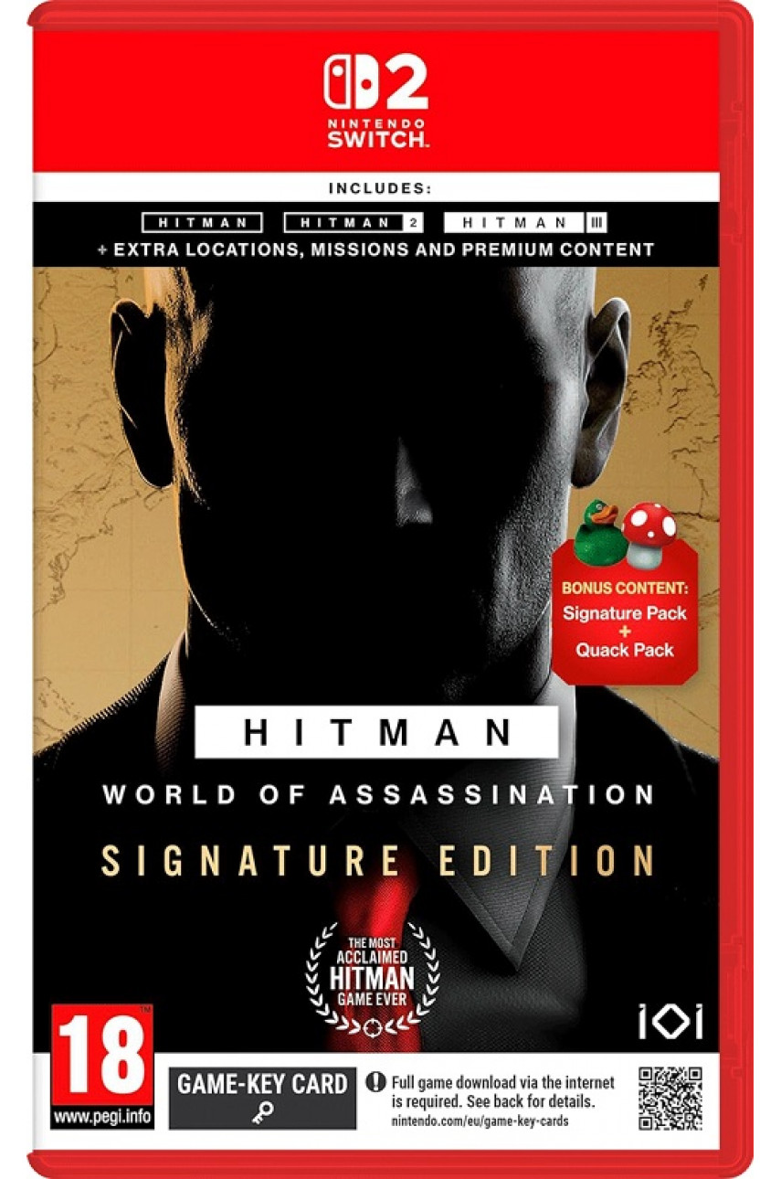Hitman World of Assassination Signature Edition (Nintendo Switch 2, русские субтитры)