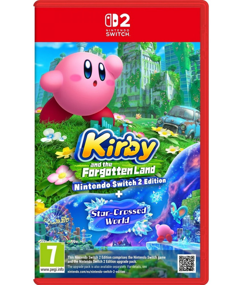 Игра Kirby and the Forgotten Land + Star-Crossed World (Nintendo Switch 2, английская версия) Игра Kirby and the Forgotten Land + Star-Crossed World (Nintendo Switch 2, английская версия)