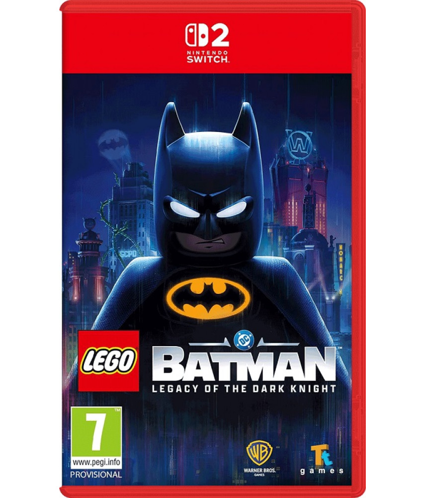 Игра LEGO Batman: Legacy of the Dark Knight (Nintendo Switch 2, русские субтитры)