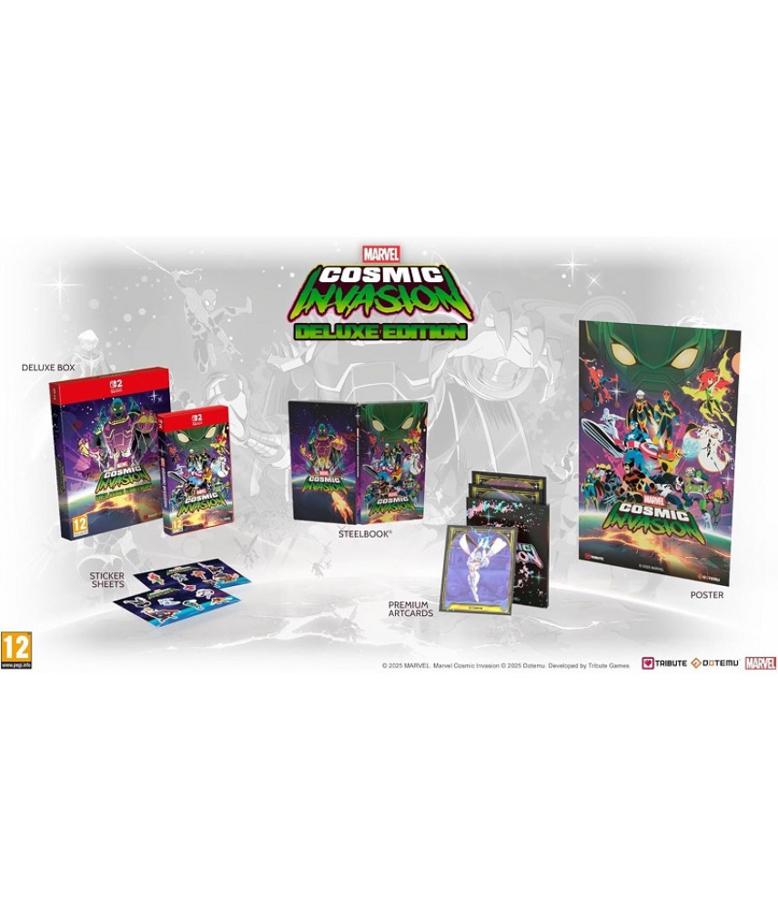 Игра MARVEL Cosmic Invasion Deluxe Edition (Nintendo Switch 2, русские субтитры)