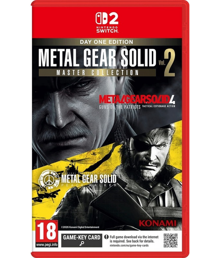 Metal Gear Solid Master Collection Vol. 2 Day One Edition (Nintendo Switch 2, английская версия) Metal Gear Solid Master Collection Vol. 2 Day One Edition (Nintendo Switch 2, английская версия)