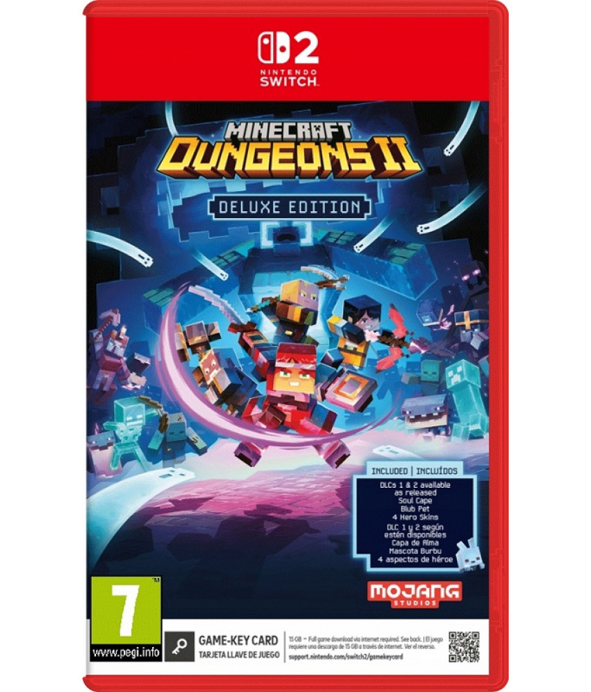 Minecraft Dungeons 2 Deluxe Edition (Nintendo Switch 2, русские субтитры) Minecraft Dungeons 2 Deluxe Edition (Nintendo Switch 2, русские субтитры)