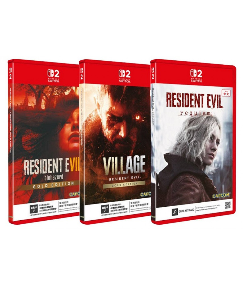 Игра Resident Evil Generation Pack (Nintendo Switch 2, русская версия)