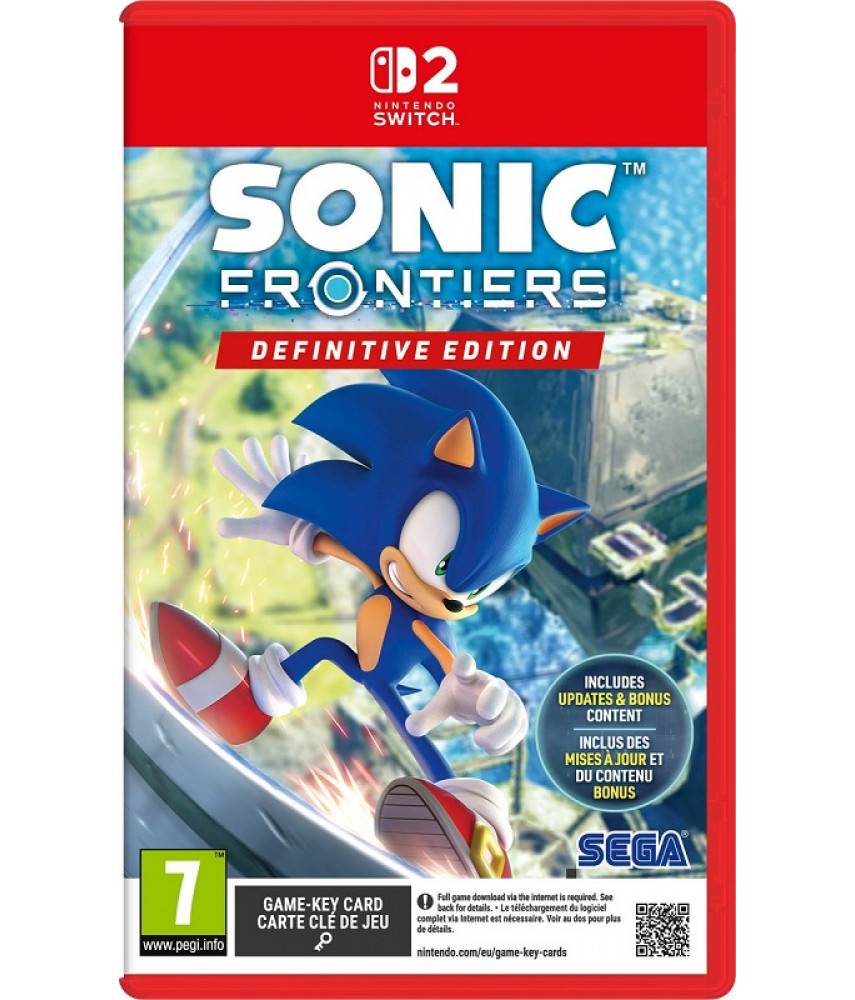 Sonic Frontiers Definitive Edition (Switch 2, русские субтитры)