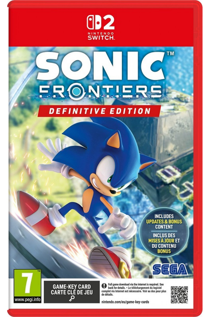 Sonic Frontiers Definitive Edition (Switch 2, русские субтитры)