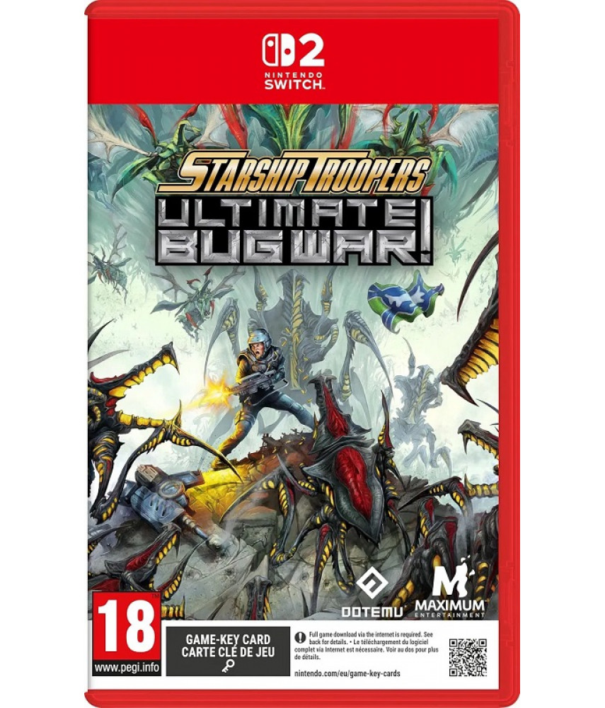 Starship Troopers: Ultimate Bug War! (Nintendo Switch 2, русские субтитры) Starship Troopers: Ultimate Bug War! (Nintendo Switch 2, русские субтитры)