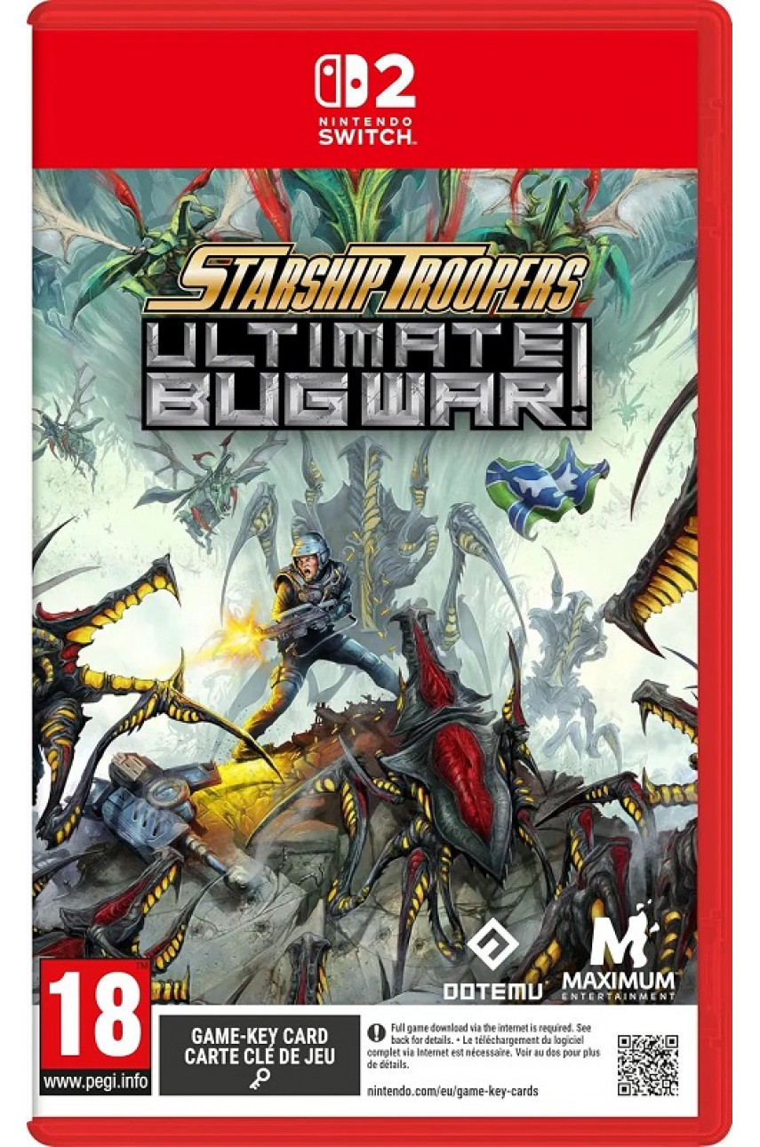 Starship Troopers: Ultimate Bug War! (Nintendo Switch 2, русские субтитры)
