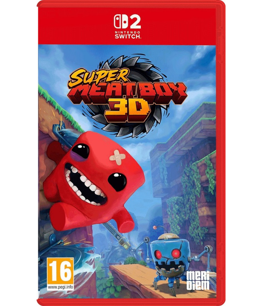 Super Meat Boy 3D (Switch 2, русские субтитры)