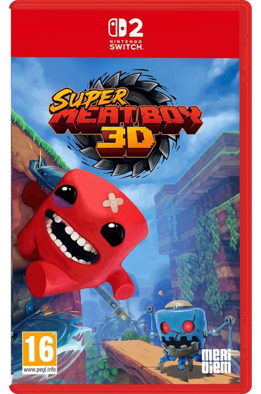 Super Meat Boy 3D (Switch 2, русские субтитры)