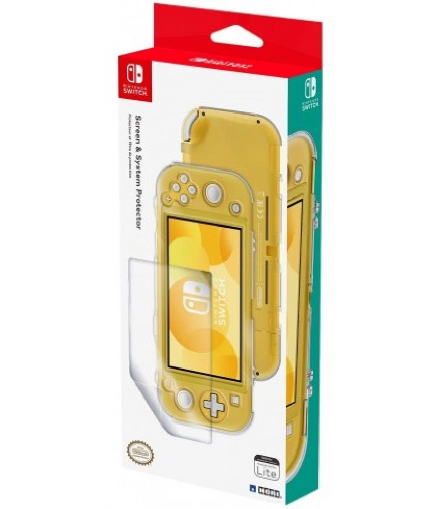 Набор чехол и защитная плёнка для Nintendo Switch Lite (HORI NS2-052U)