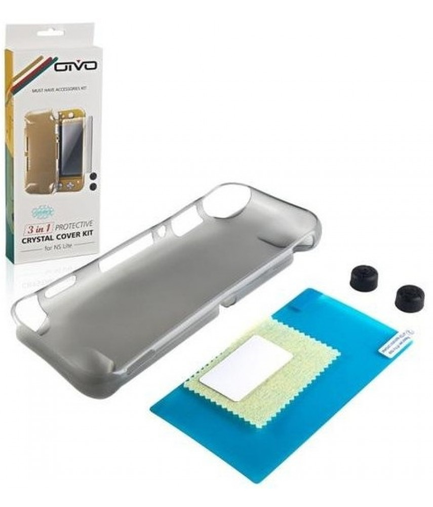 Набор 3 в 1 Crystal Cover Kit Nintendo Switch Lite (OIVO IV-SW666)
