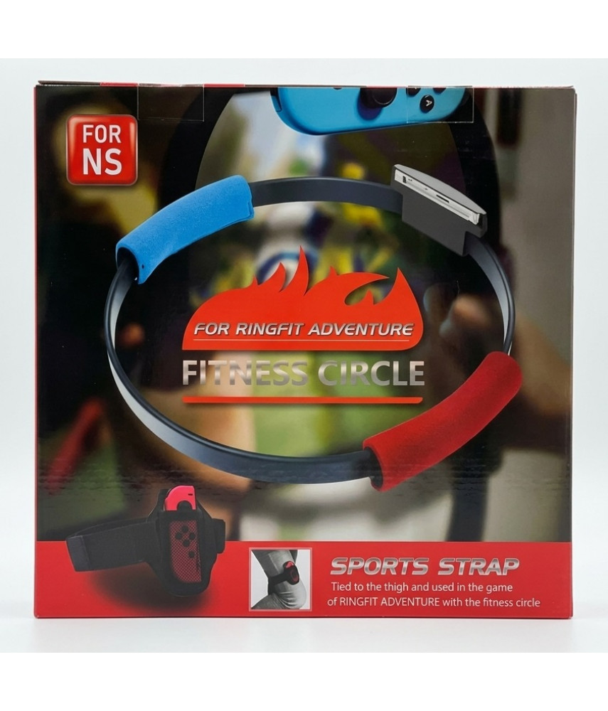 Комплект аксессуаров Ring-Con и Leg Strap для Ring Fit Adventure (Nintendo Switch, аналог) Комплект аксессуаров Ring-Con и Leg Strap для Ring Fit Adventure (Nintendo Switch, аналог)