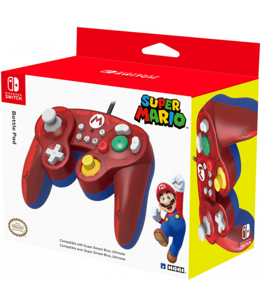 Геймпад HORI Battle Pad Nintendo Switch Mario (NSW-107U)