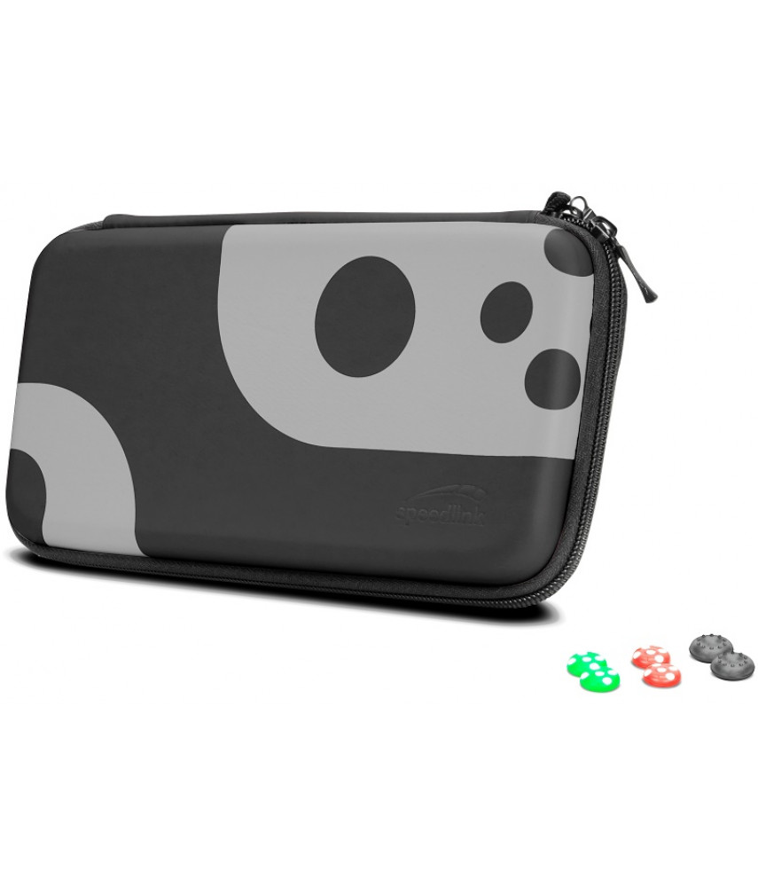 Набор: чехол и накладки для консоли Nintendo Switch (Speedlink SL-330200-BK)