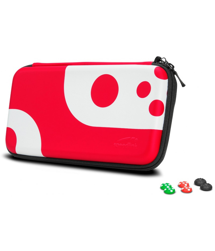 Набор: чехол и накладки для консоли Nintendo Switch (Speedlink SL-330200-BK)