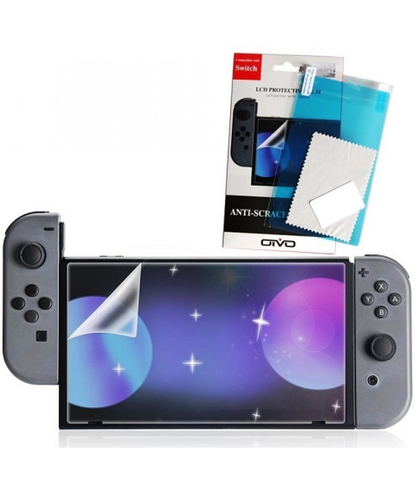 Защитная пленка для экрана Nintendo Switch LCD Protective Film Anti-Scrach (Oivo IV-SW001)