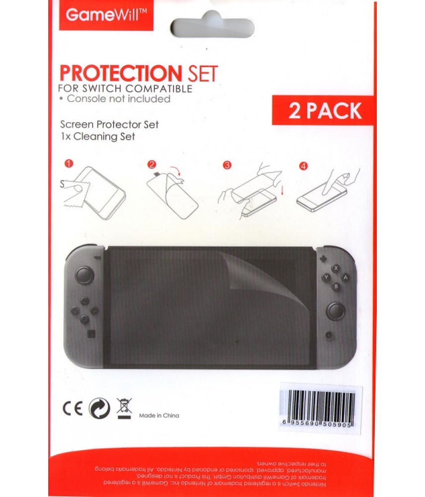 Защитная пленка для экрана Nintendo Switch (GameWill IX-SW005)