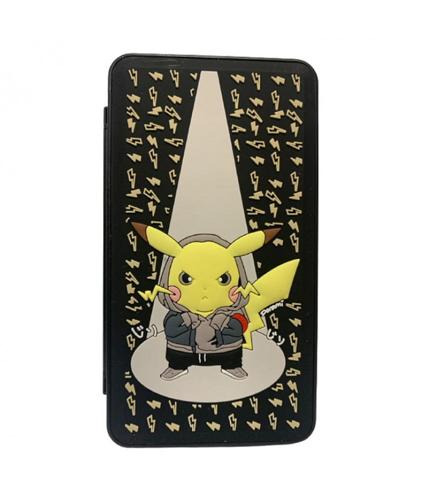 Кейс для картриджей Nintendo Switch на 24 шт (Pikachu Black) черный