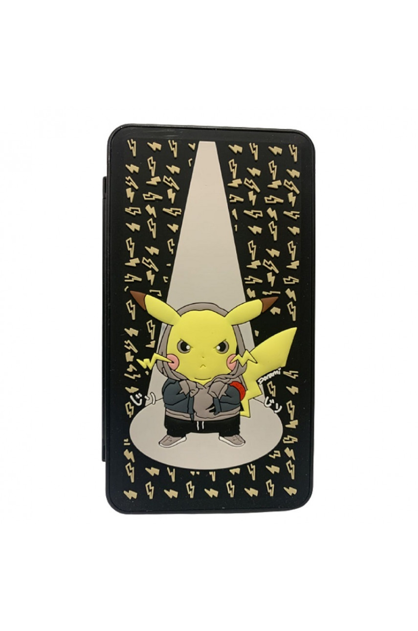 Кейс для картриджей Nintendo Switch на 24 шт (Pikachu Black) черный