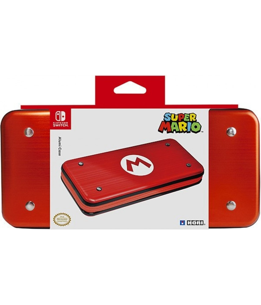 Алюминиевый чехол Hori Mario для Nintendo Switch