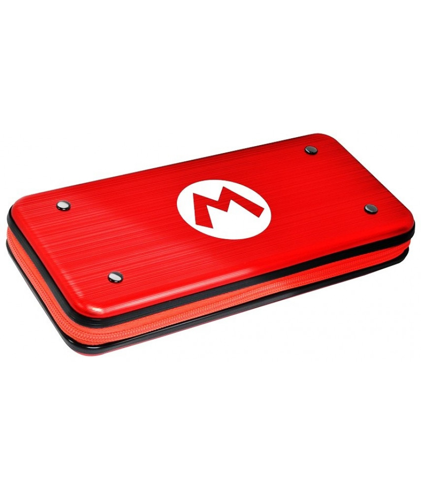 HORI Защитный алюминиевый чехол Mario для консоли Nintendo Switch (NSW-090U) красный
