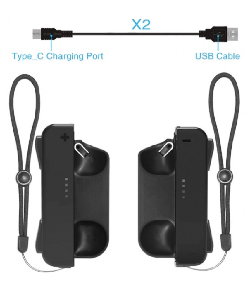 Зарядное устройство Mini Charging Grip Joy-Con Nintendo Switch (DOBE TNS-1729)