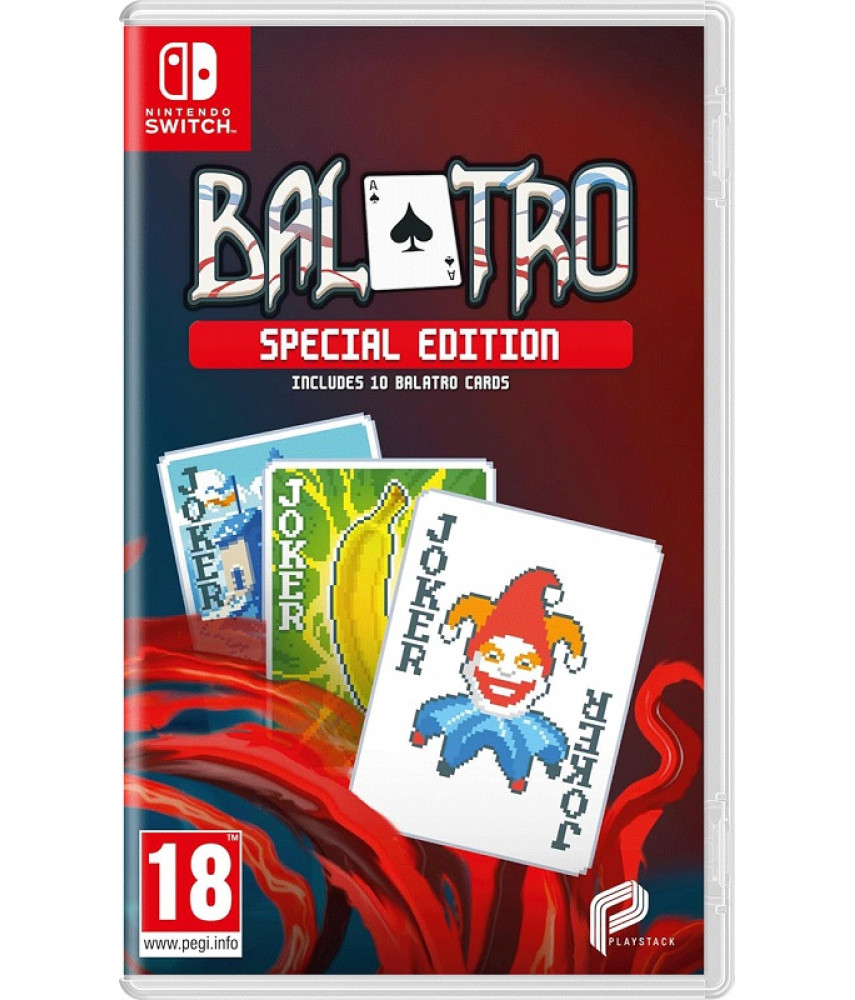 Balatro Special Edition (Nintendo Switch, английская версия)