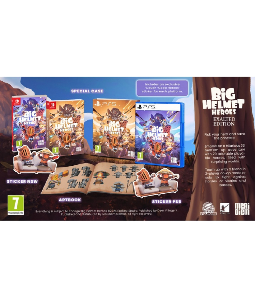 Игра Big Helmet Heroes Exalted Edition (Nintendo Switch, русские субтитры)