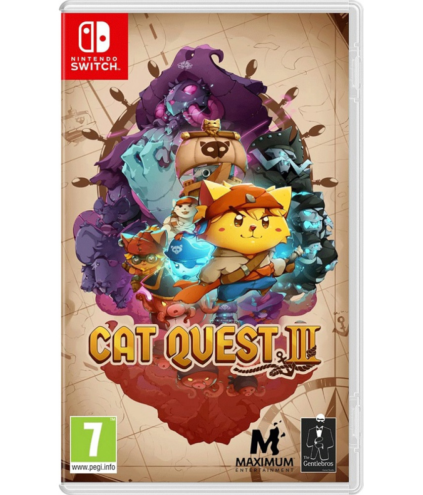 Игра Cat Quest 3 (III) / Кошачий квест 3 для Nintendo Switch. Меню и субтитры на русском языке.