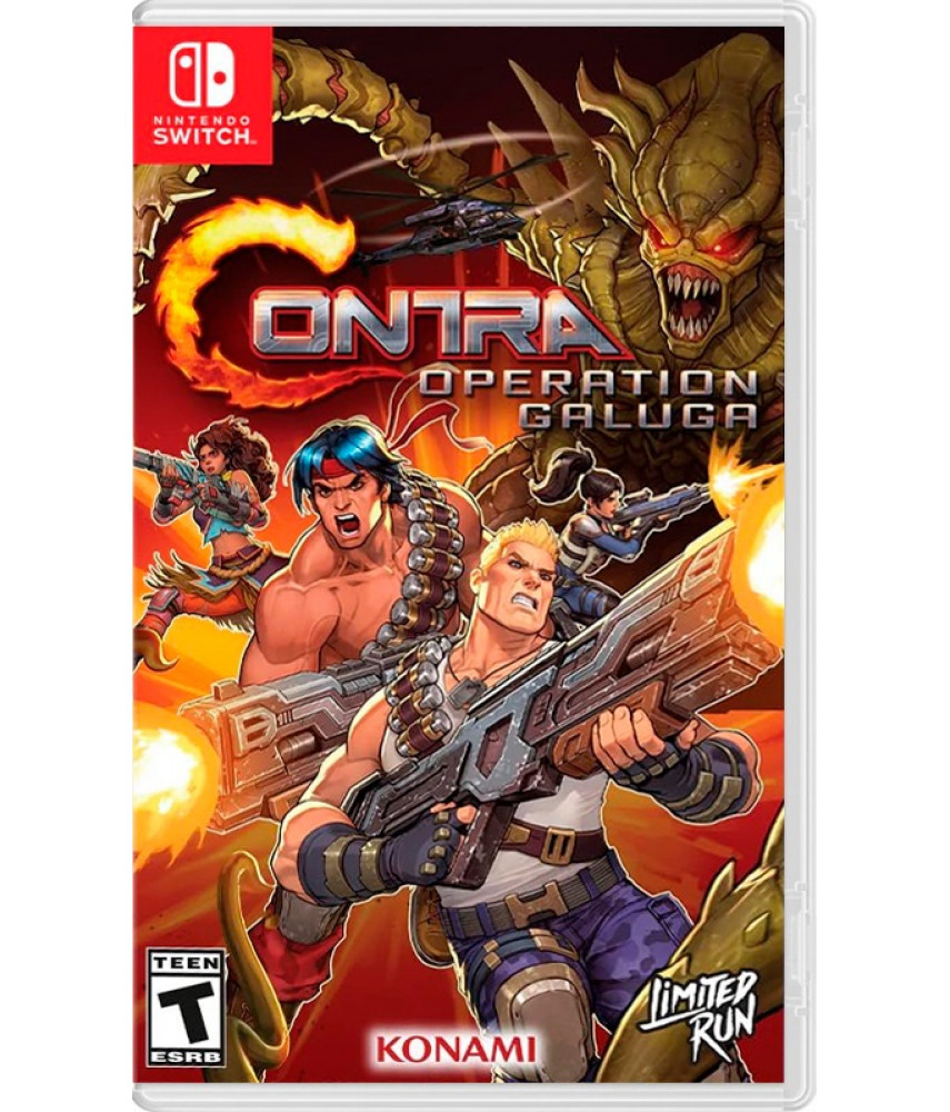 Игра Contra: Operation Galuga (Nintendo Switch, русские субтитры)
