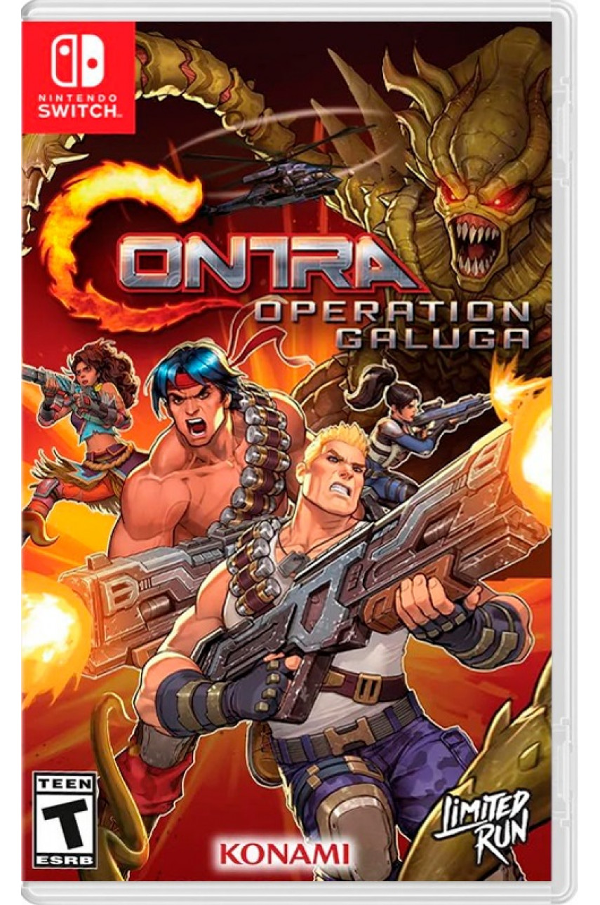 Contra: Operation Galuga (Nintendo Switch, русские субтитры)