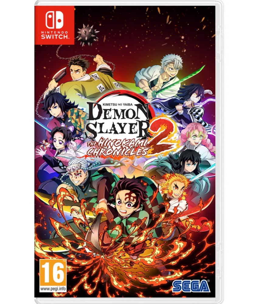 Demon Slayer -Kimetsu no Yaiba- The Hinokami Chronicles 2 (Nintendo Switch, английская версия)