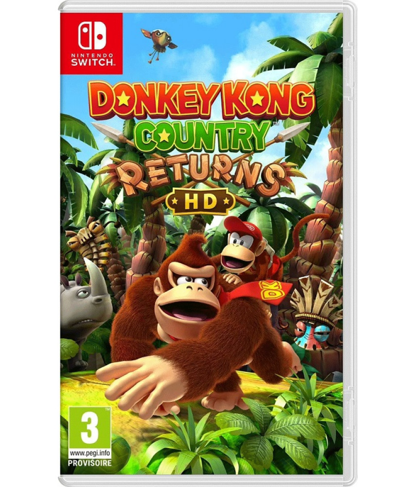 Donkey Kong Country Returns HD (Nintendo Switch, английская версия)