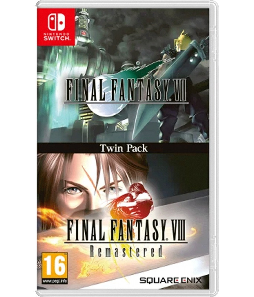 Final Fantasy VII & Final Fantasy VIII Remastered Twin Pack (Nintendo Switch, английская версия)