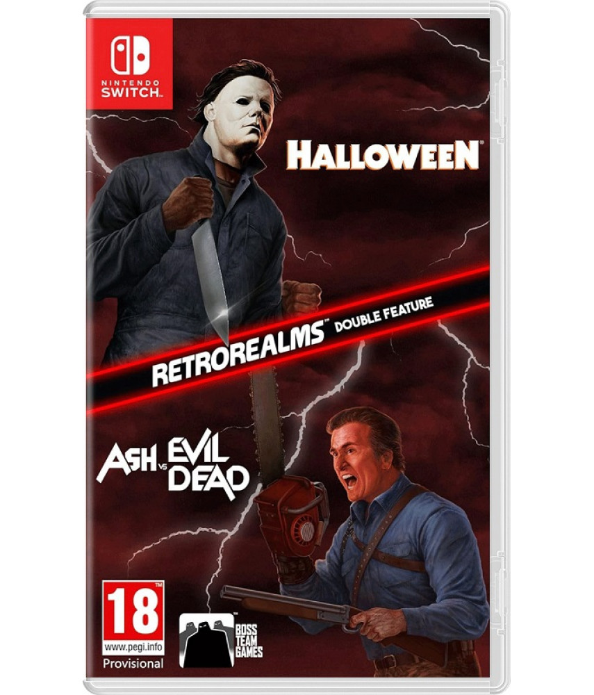 RetroRealms Double Feature: Halloween and Ash vs Evil Dead (Nintendo Switch, английская версия)