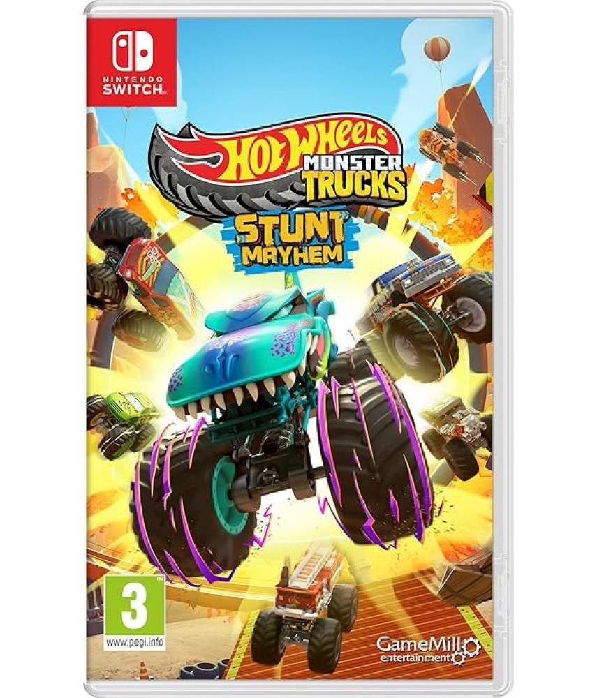 Hot Wheels Monster Trucks: Stunt Mayhem (Nintendo Switch, английская версия)