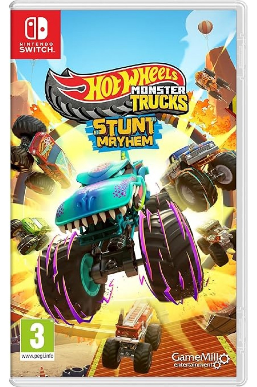 Hot Wheels Monster Trucks: Stunt Mayhem (Nintendo Switch, английская версия)