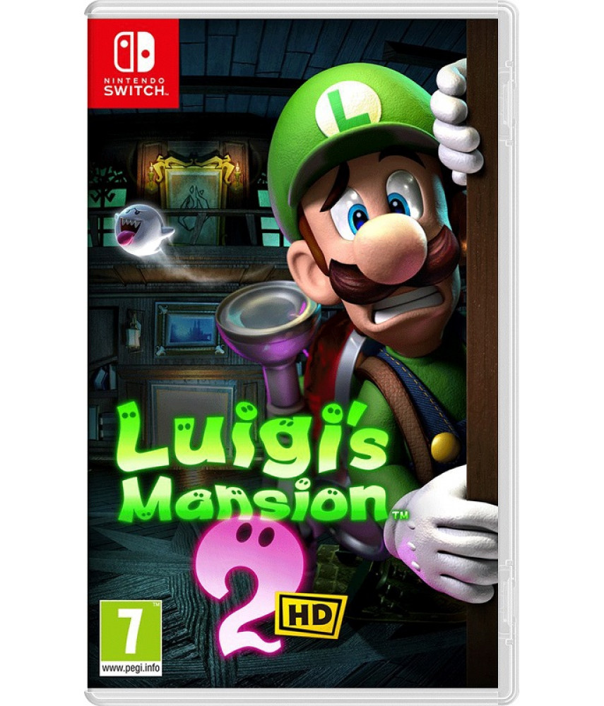 Luigi's Mansion 2 HD (Nintendo Switch, русская версия)