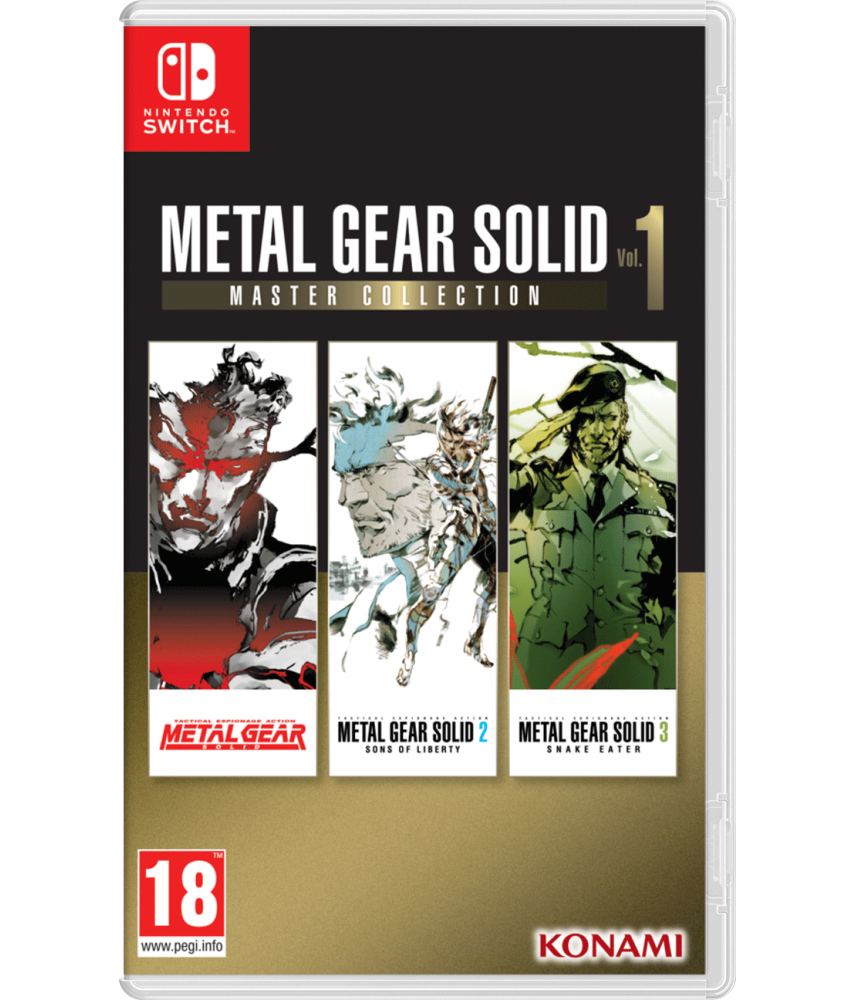Metal Gear Solid Master Collection Vol. 1 (Nintendo Switch, английская версия)
