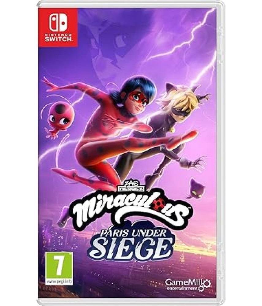 Miraculous: Paris Under Siege (Nintendo Switch, английская версия)