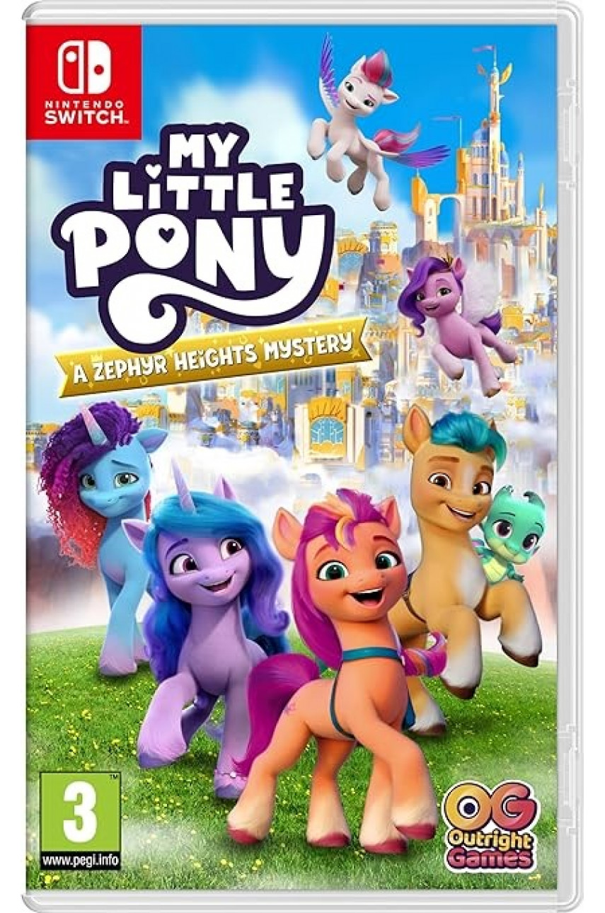 Игра My Little Pony: A Zephyr Heights Mystery (Nintendo Switch) - Купить в  интернет-магазине Showgames.ru - доставка по России