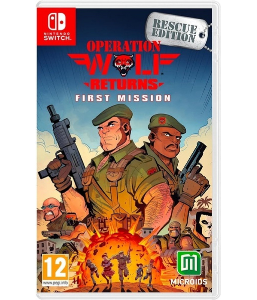 Operation Wolf Returns: First Mission. Rescue Edition (Nintendo Switch, английская версия)