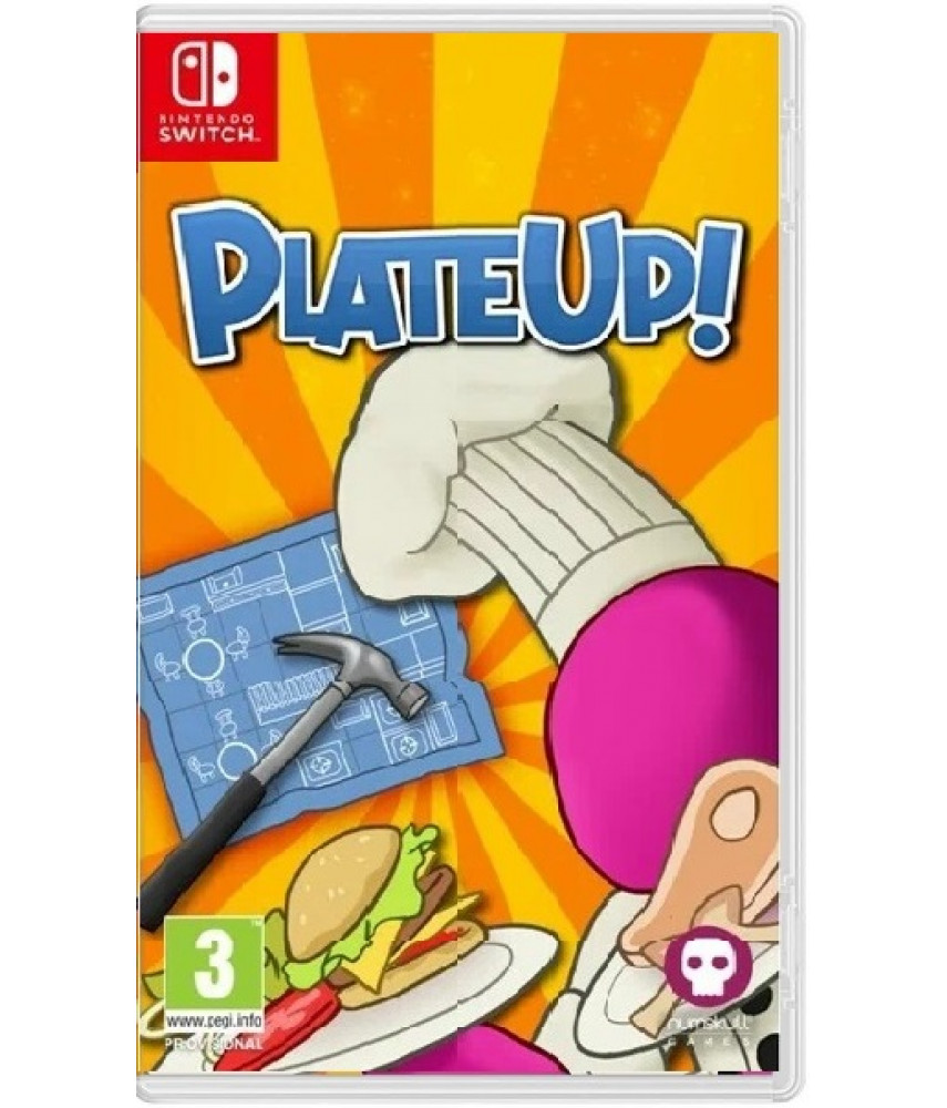 Игра PlateUP! для Nintendo Switch. Меню и субтитры на русском языке.