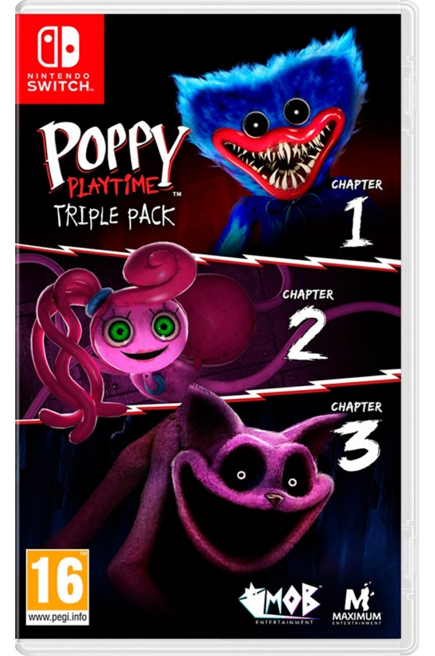 Игра Poppy Playtime Triple Pack Nintendo Switch - Купить на Showgames ...