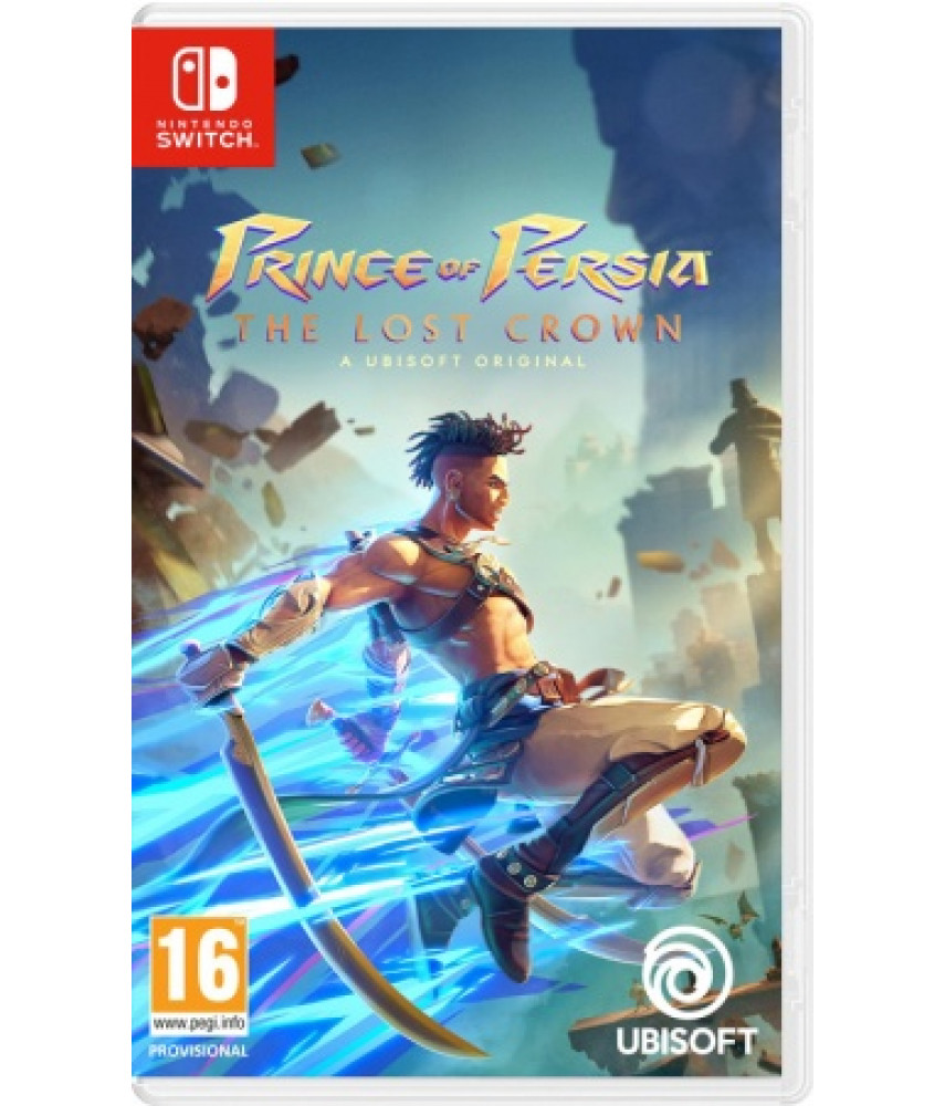 Игра Prince of Persia: The Lost Crown для Nintendo Switch. Меню и субтитры на русском языке.