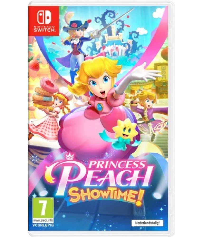 Игра Princess Peach: Showtime! для Nintendo Switch. Меню и субтитры на русском языке.