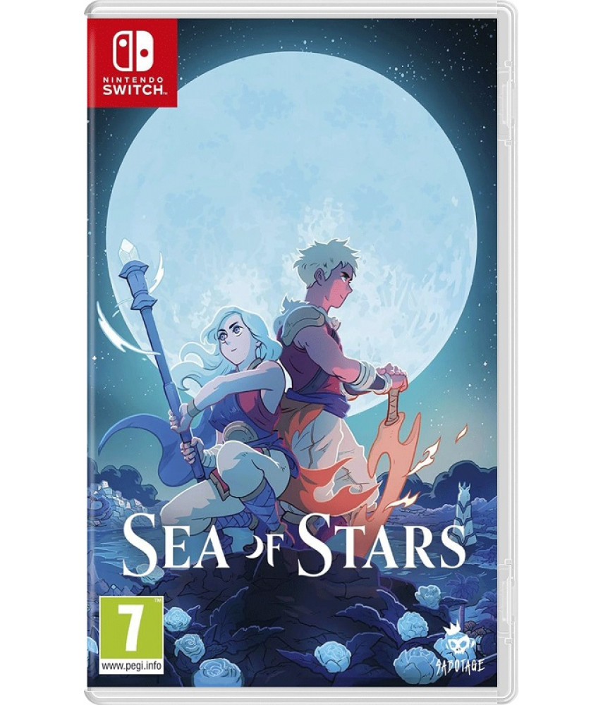 Игра Sea of Stars для Nintendo Switch. Меню и субтитры на русском языке.